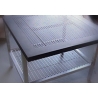 Stainless Steel Clean Room Table Perforated Top