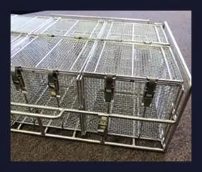 eElectropolished Kadon Baskets