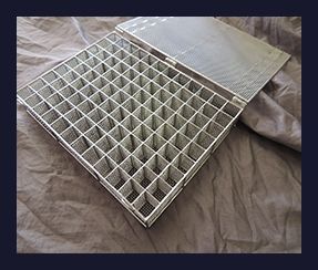 stainless steel wire baskets for small parts
